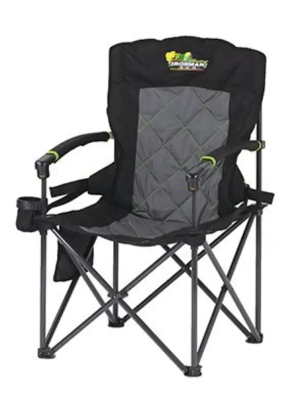 Ironman King Hard Arm Camp Chair