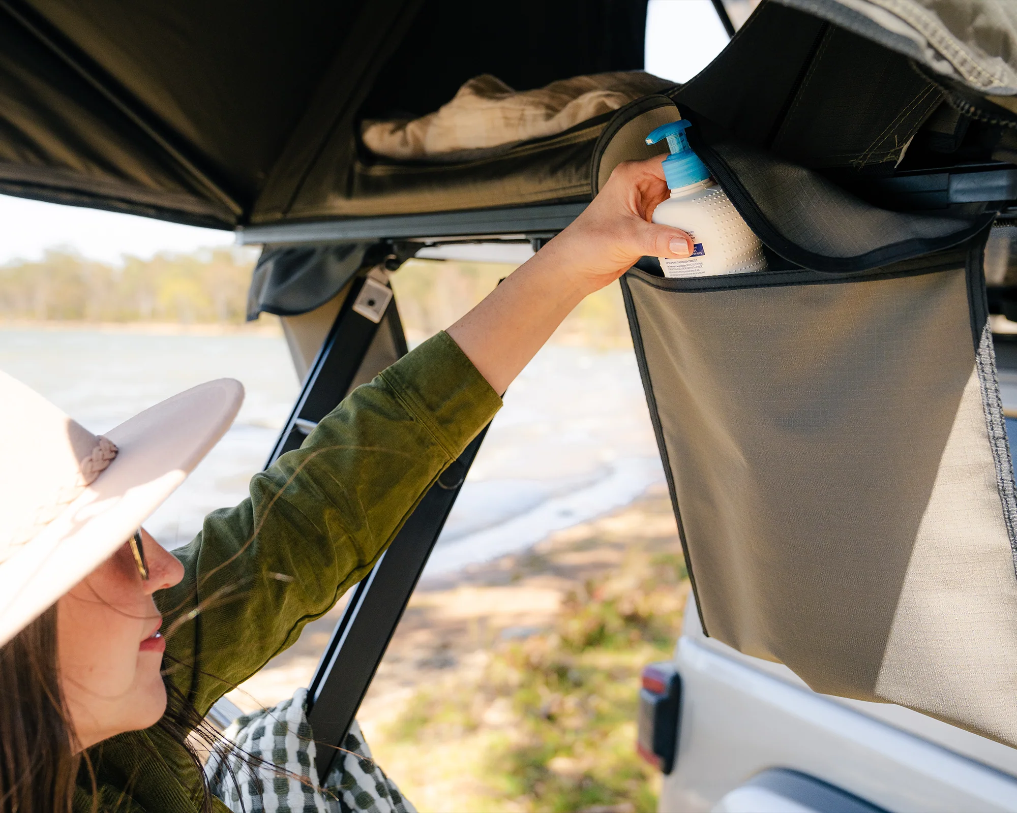 Ironman Cross 1200 Softshell Canvas Rooftop Tent - Image 5