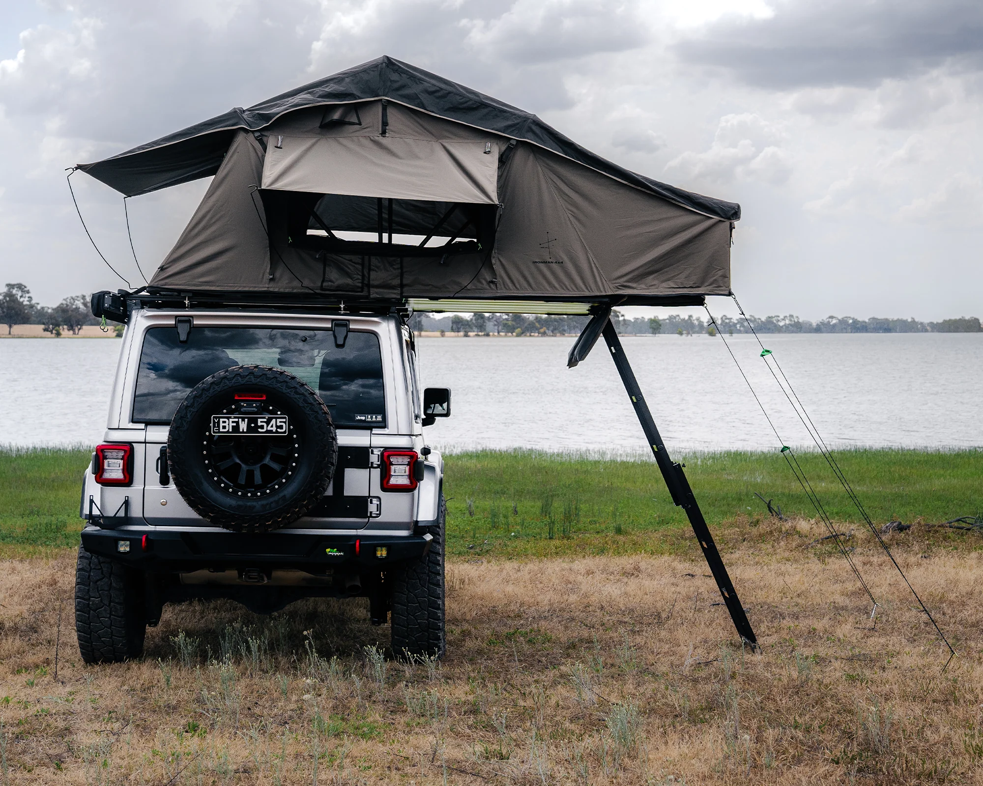 Ironman Cross 1200 Softshell Canvas Rooftop Tent - Image 14