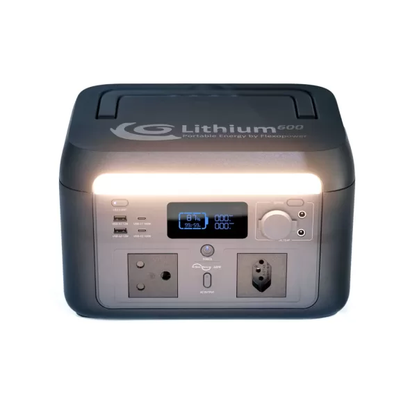 Flexopower Lithium600 Portable Power Station - Image 7