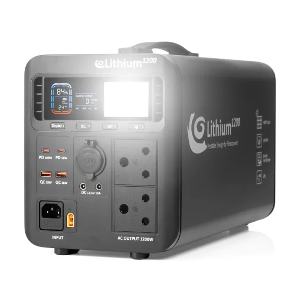 Flexopower Lithium1200 Portable Power Station - Image 2